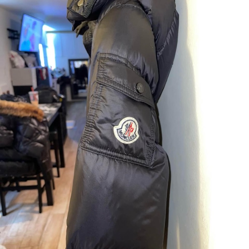 Moncler Dark Gray Quilted Jacket